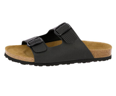 Pantolette Herren Schnallen LICO Bioline Metal