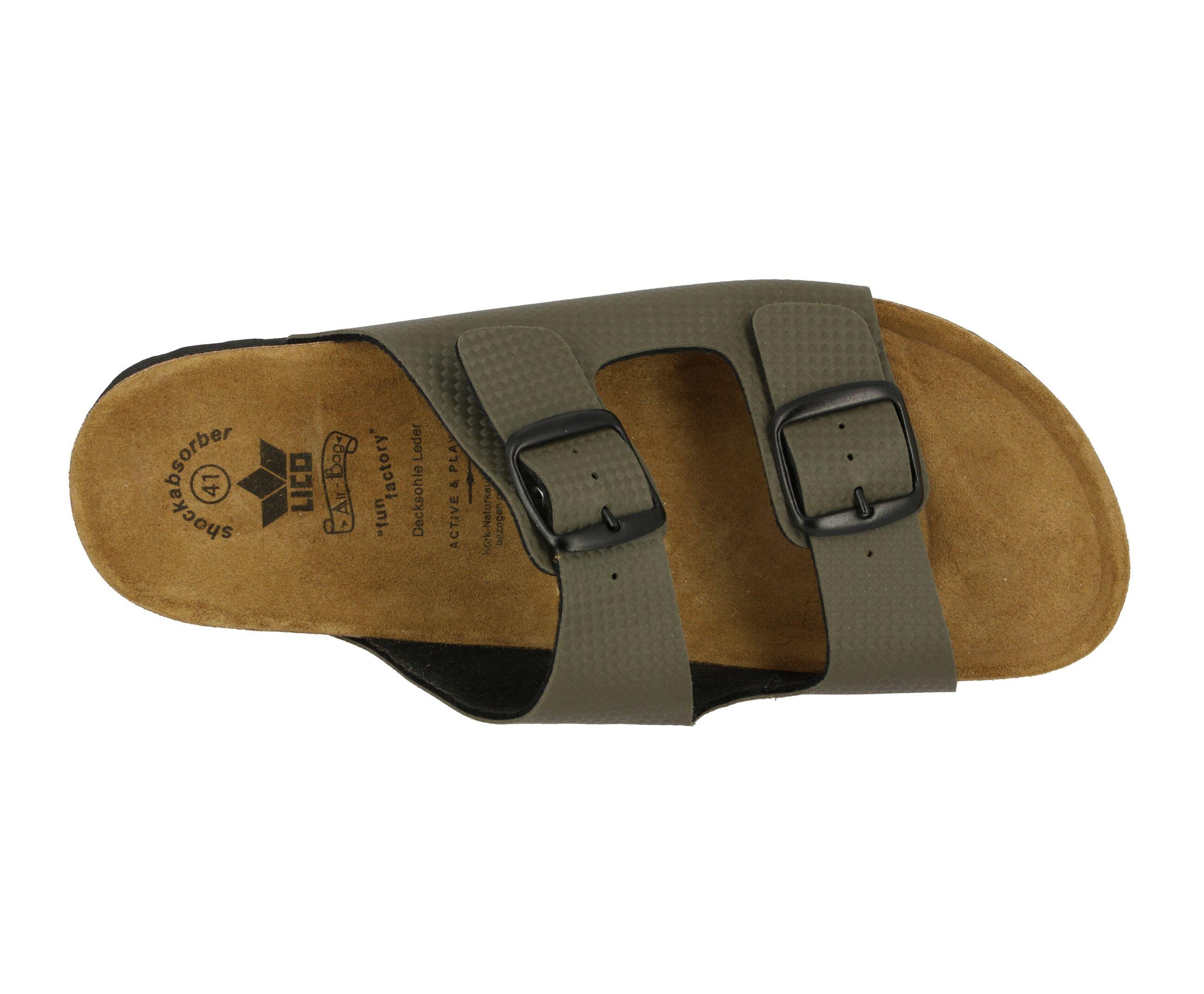 Mule Boucles Hommes LICO Bioline Metal 5/6