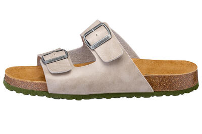 Pantolette braun Herren Pantolette Bioline Concrete
