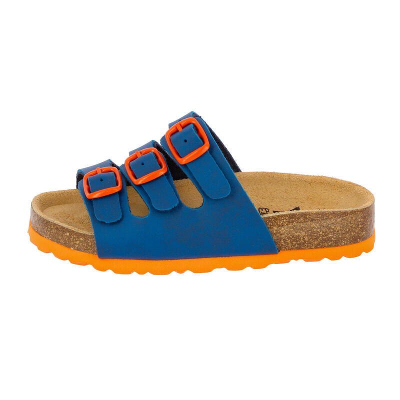 Pantolette blau Mädchen Pantolette Bioline Kids