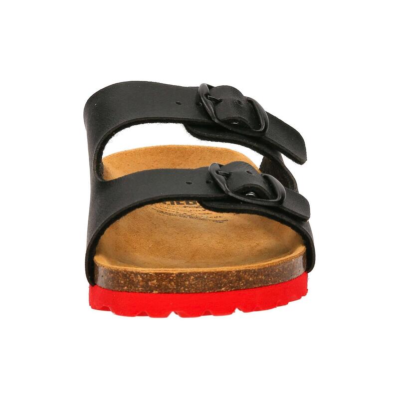 Pantolette schwarz Mädchen Pantolette Bioline Kids