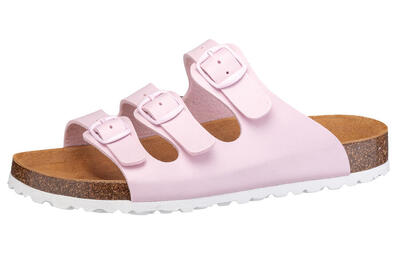 Pantolette rosa Damen Pantolette Bioline Lady