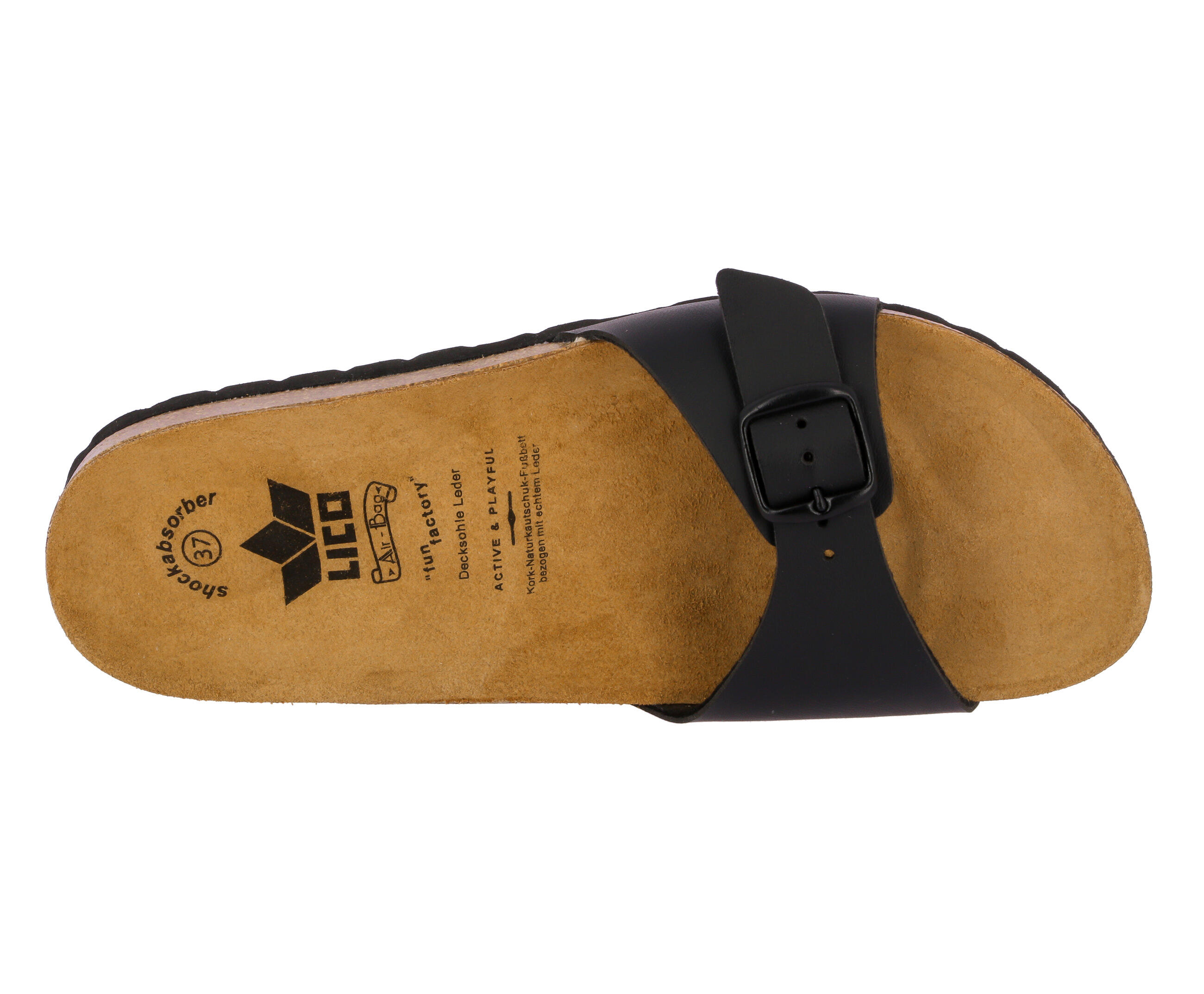 LICO Bioline Once mules femme avec semelle en cuir 5/6