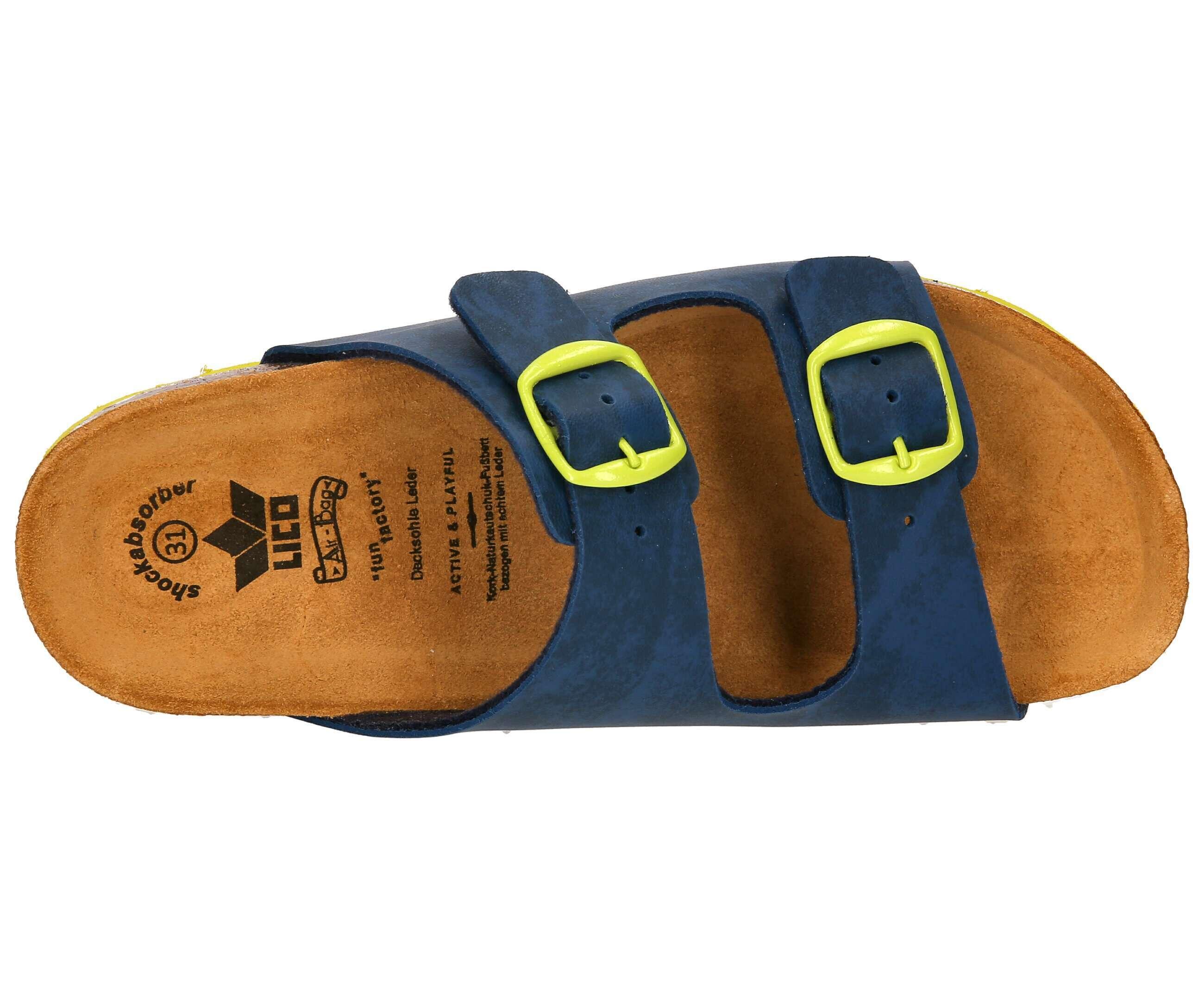 Pantofola Fibbie Ragazzi LICO Bioline Kids 5/6
