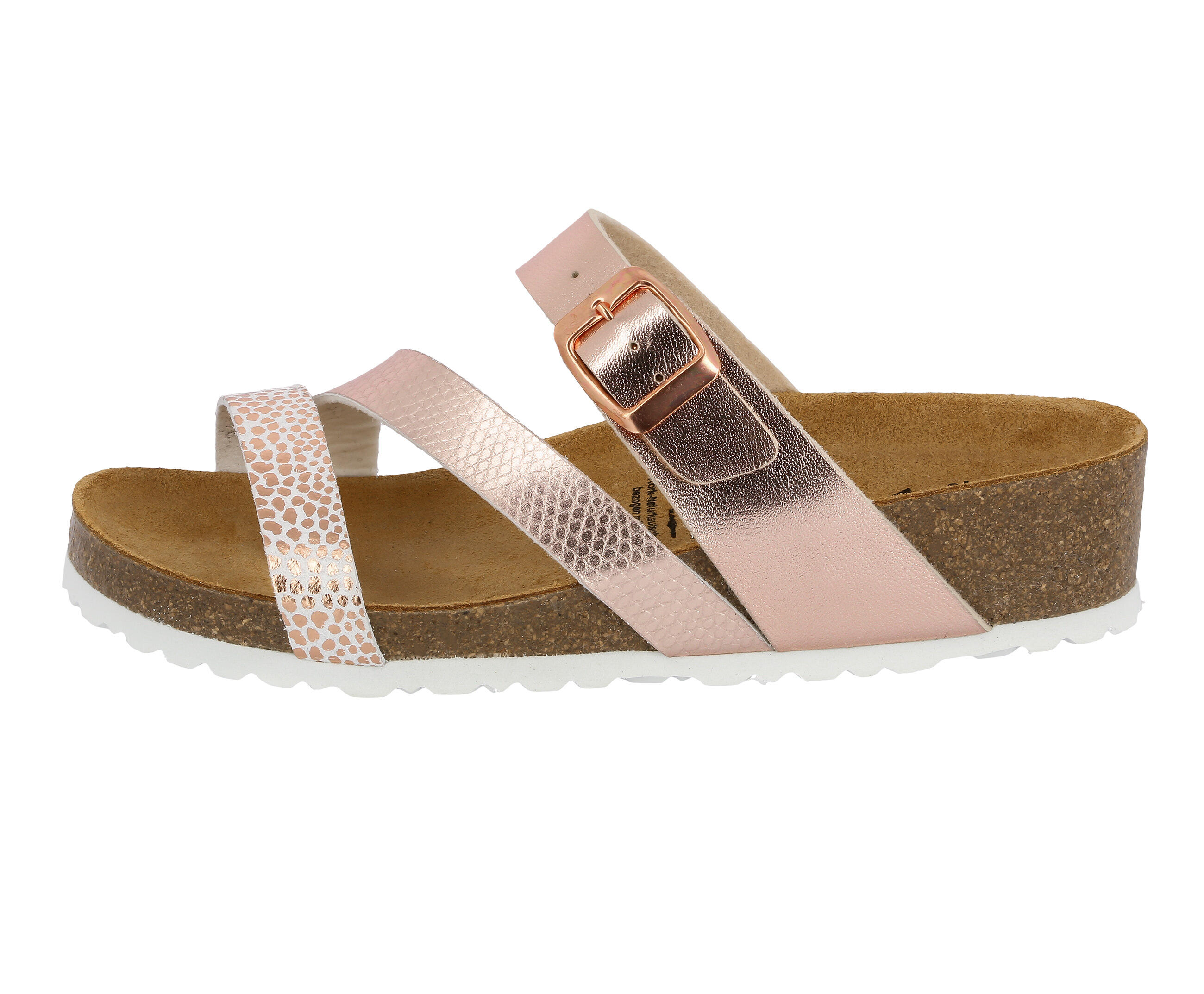 LICO Mule Dames Gespen LICO Natural Glitter