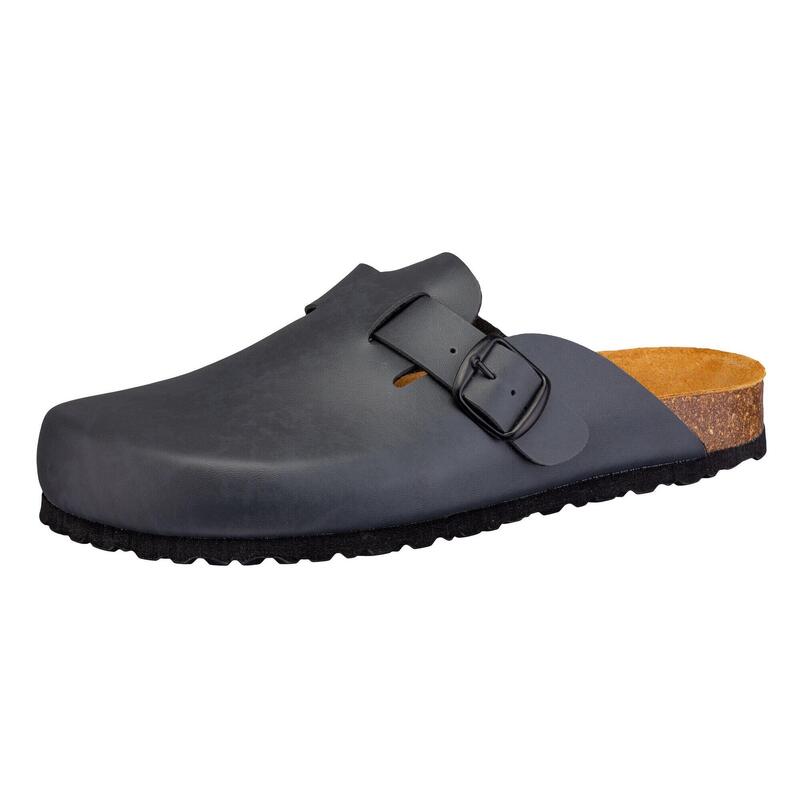 Clog grau Herren Pantolette Bioline Clog