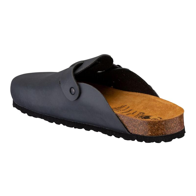 Clog grau Herren Pantolette Bioline Clog