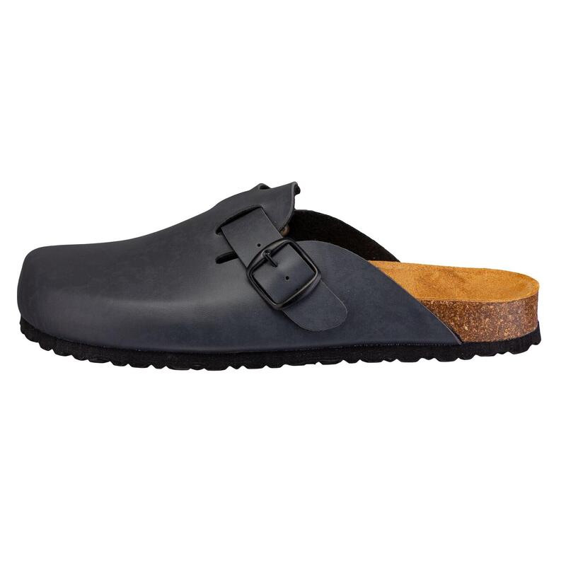 Clog grau Herren Pantolette Bioline Clog