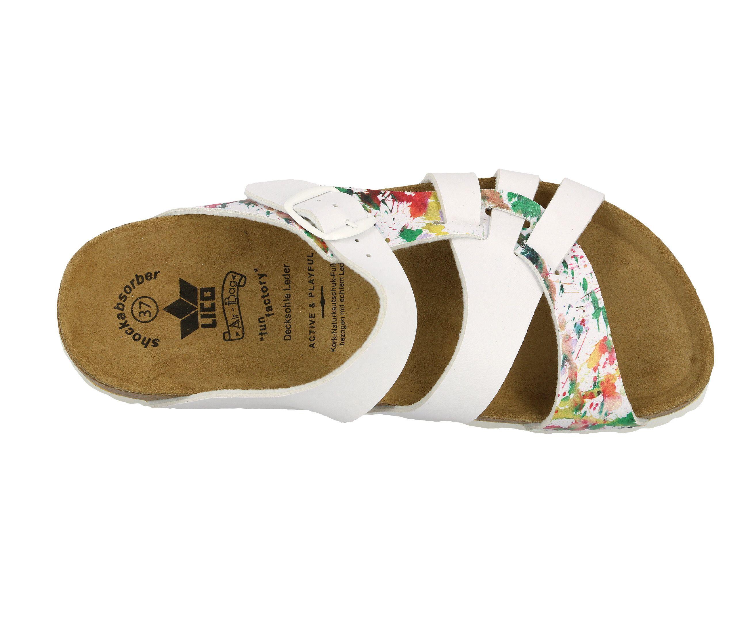 Bioline Klecks pantoufle femme avec boucle réglable 5/6