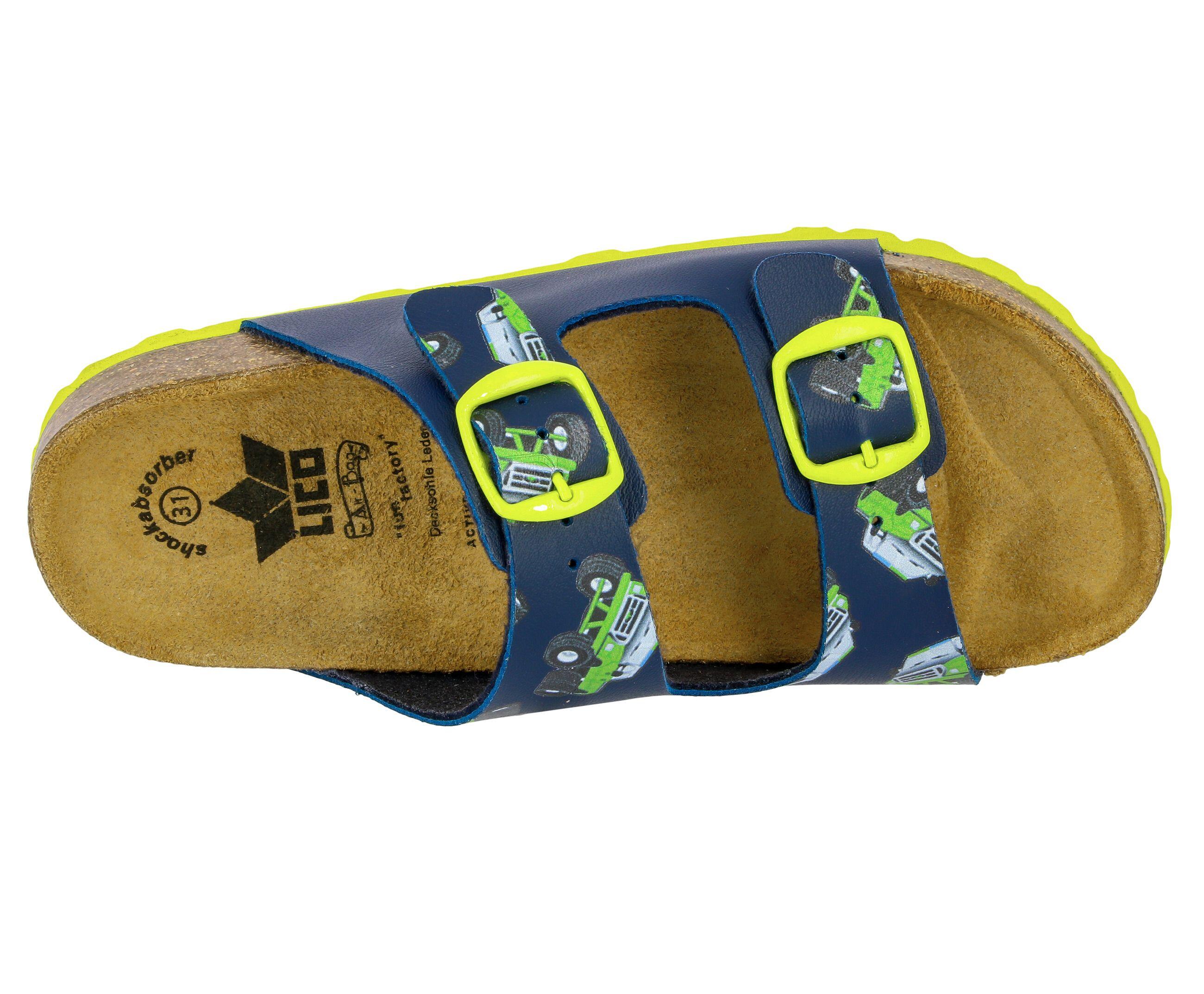 LICO Bioline Motru pantoufle enfant avec boucles réglables 5/6