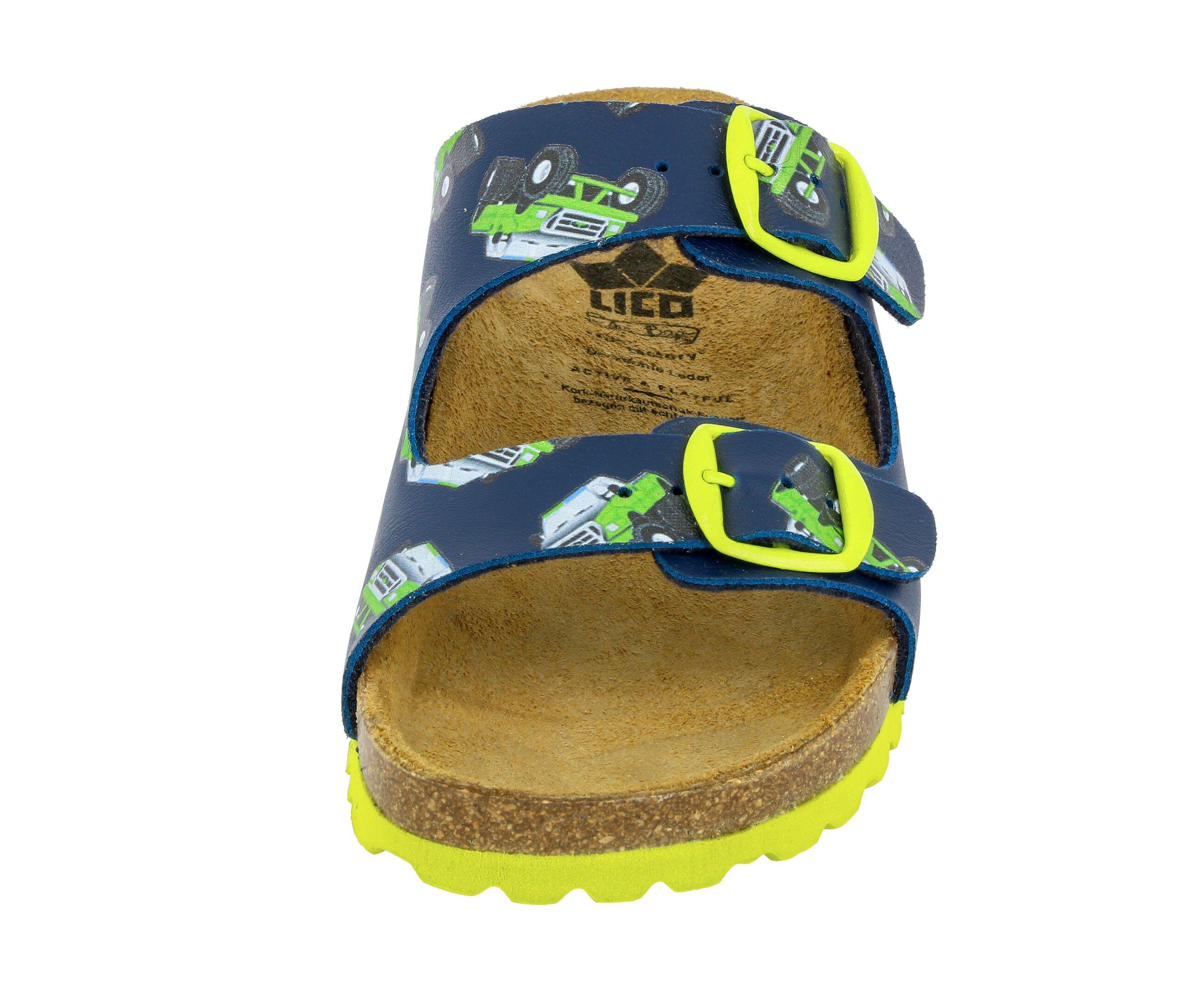 LICO Bioline Motru pantoufle enfant avec boucles réglables 3/6