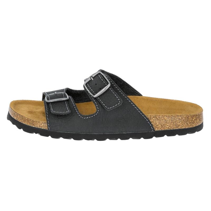 Pantolette grau Herren Pantolette Natural Elefo