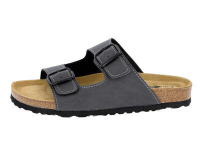 Pantolette grau Herren Pantolette Bioline Man Soft