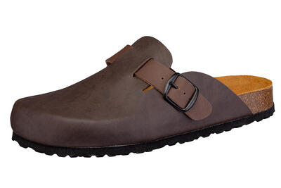 Pantolette braun Herren Pantolette Bioline Clog