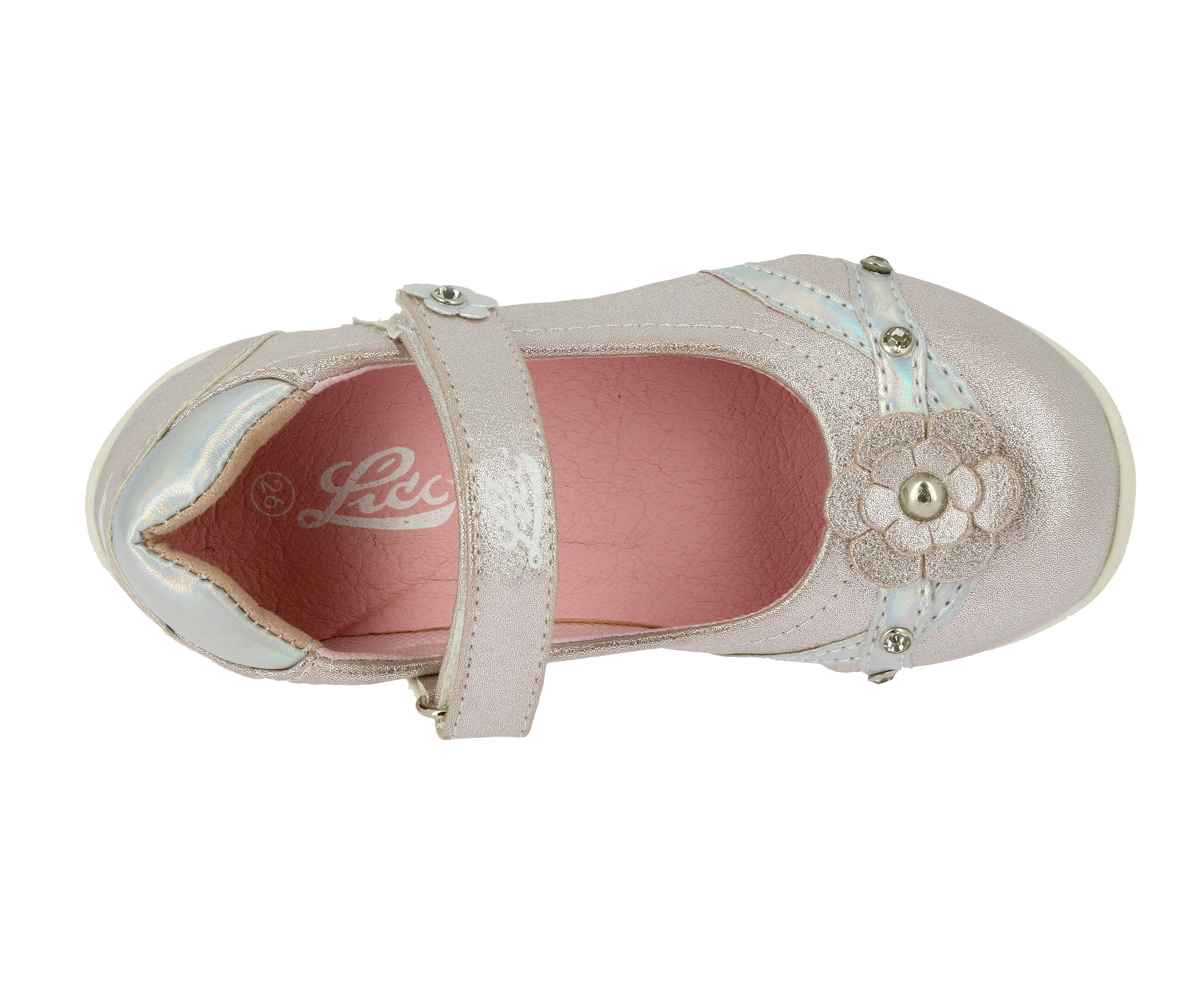 LICO Mona V Ballerina Kinder mit Klettverschluss 5/6
