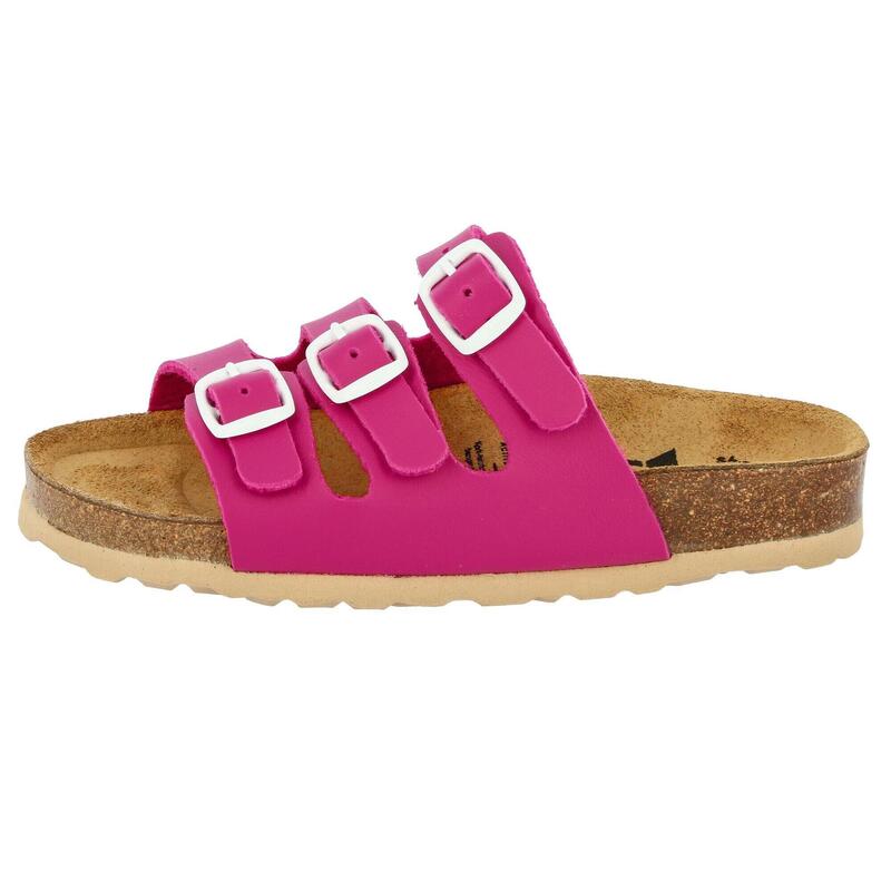 Pantolette rosa Mädchen Pantolette Bioline Kids