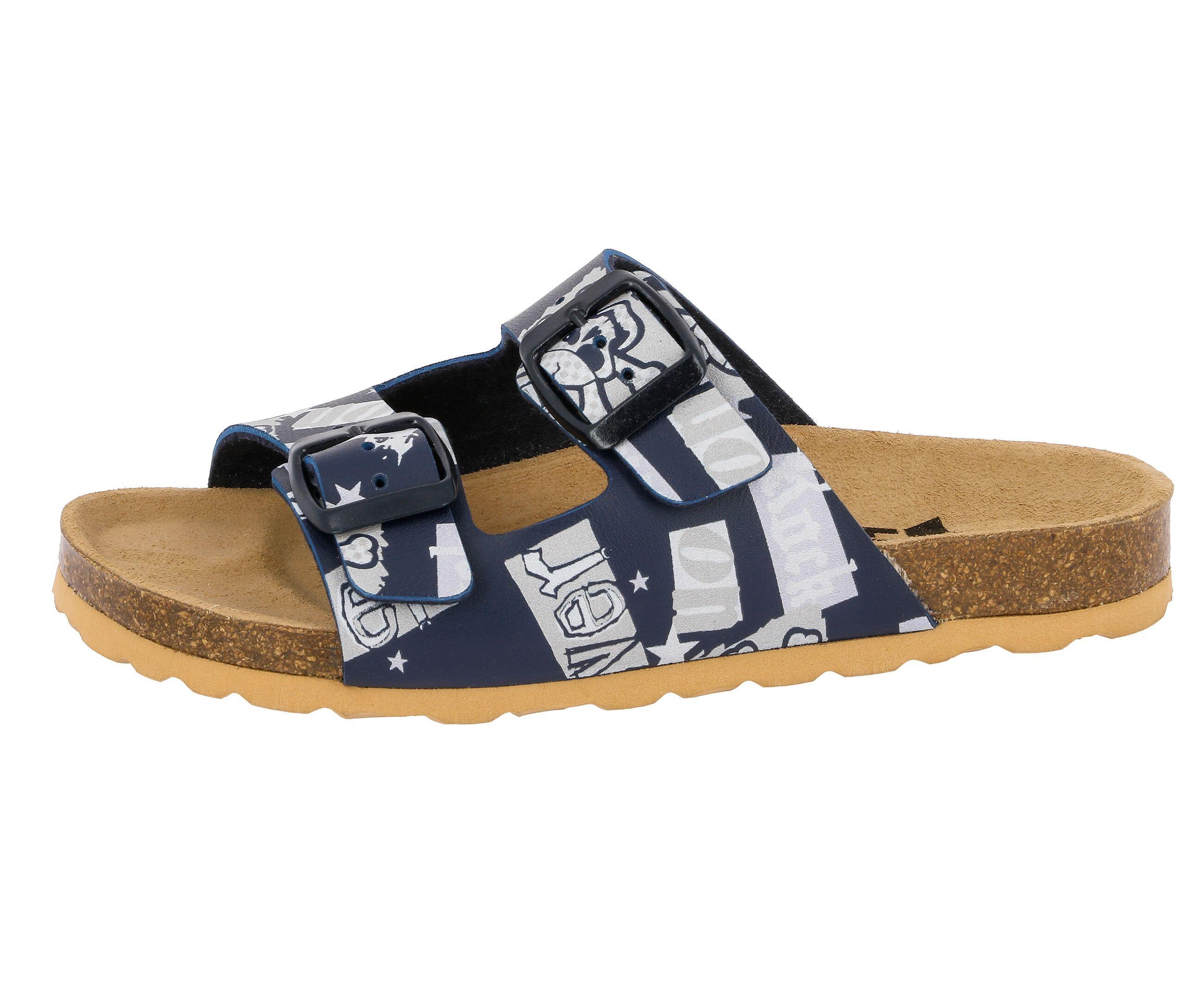 pantofole - tempo libero - bambini - regolabili, EVA - blu 2/6