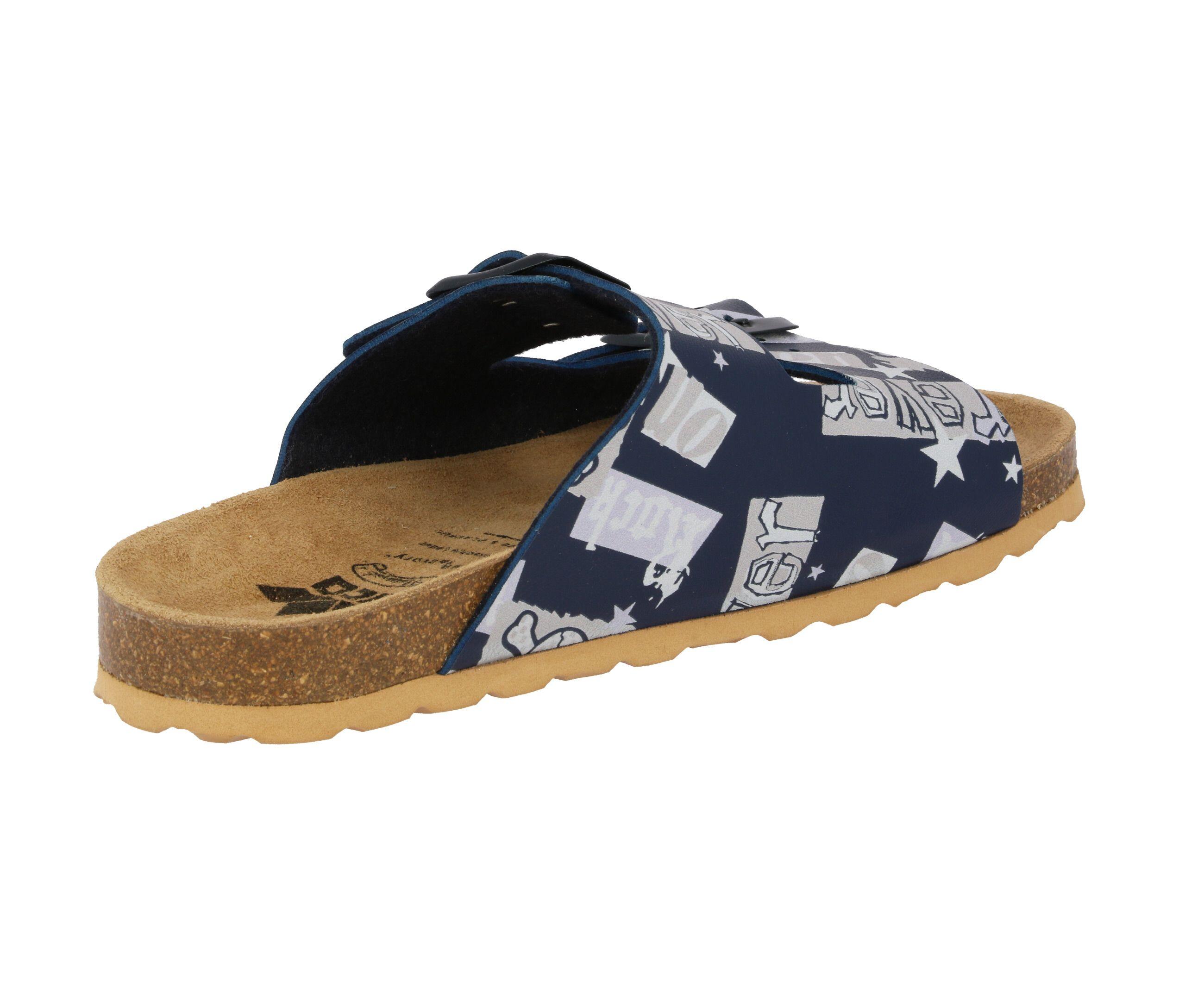 pantofole - tempo libero - bambini - regolabili, EVA - blu 4/6