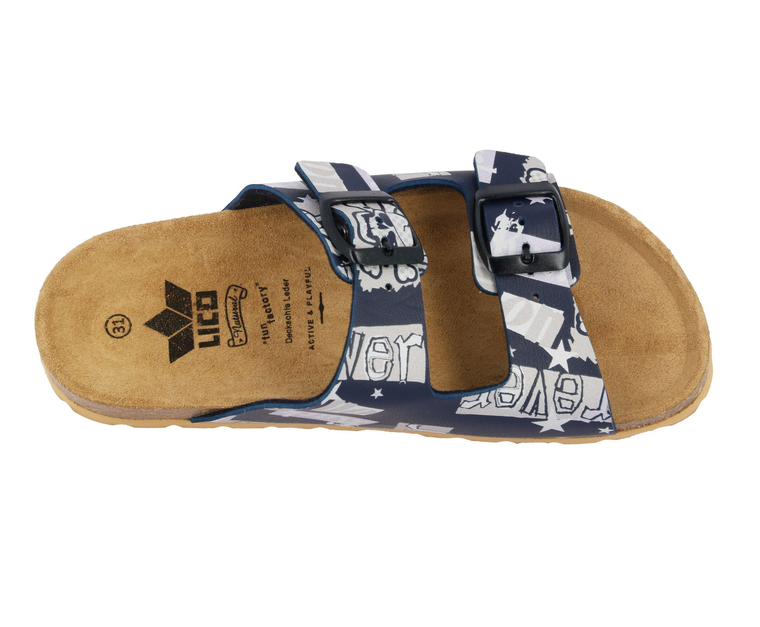 pantofole - tempo libero - bambini - regolabili, EVA - blu 5/6