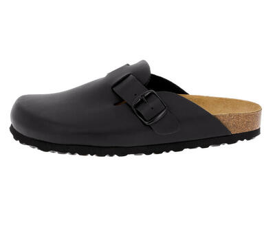 Pantolette schwarz Herren Pantolette Bioline Clog
