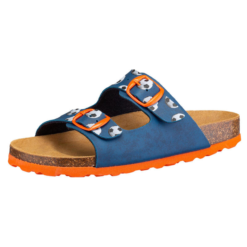 Pantolette blau Jungen Pantolette Bioline Kids