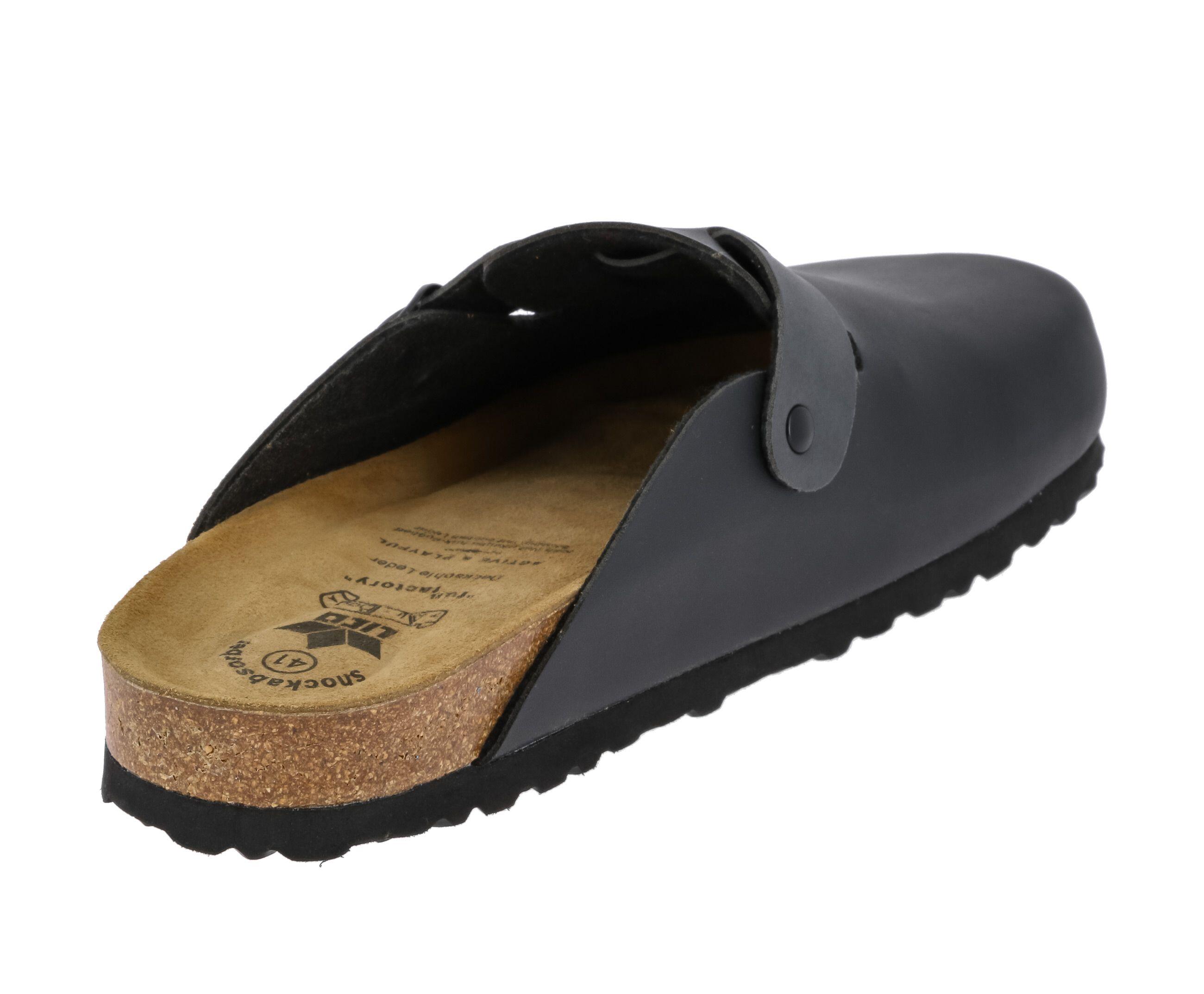 Clog Herren Schnallen LICO Bioline Clog Soft 4/6
