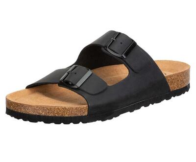 Pantolette schwarz Herren Pantolette Alvaro