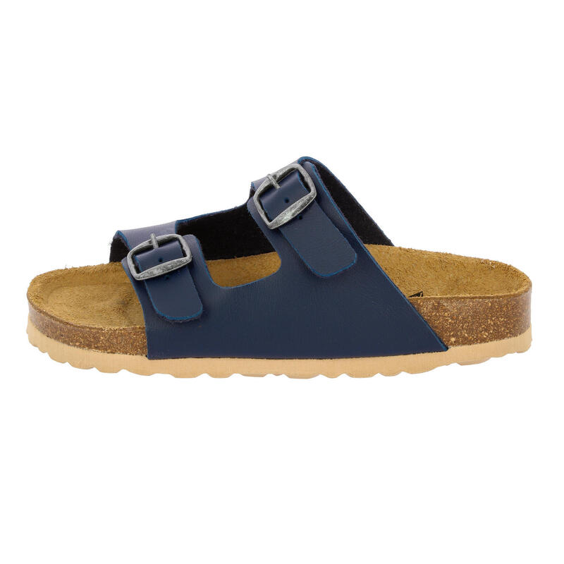 Pantolette blau Jungen Pantolette Bioline Kids