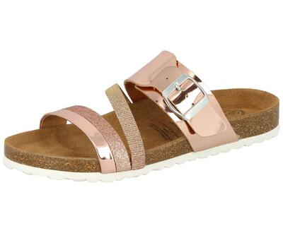 Pantolette rosa Damen Pantolette Bioline Fashion
