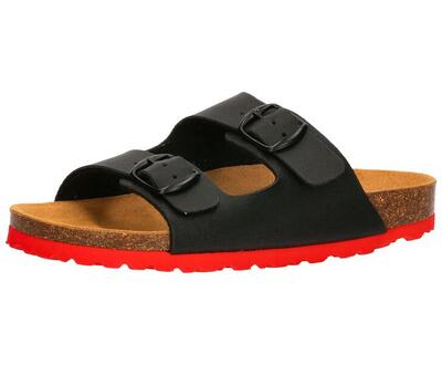 Pantolette schwarz Mädchen Pantolette Bioline Kids