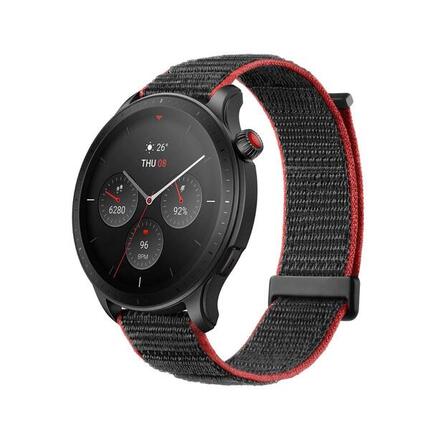 MONTRE CONNECTÉE GPS CARDIO - AMAZFIT GTR 4 RaceTrack Grey - Nylon Version