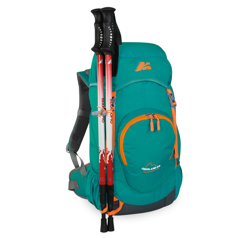 MOCHILA DE TREKKING OBERLAND BLU GIALLO 22L MARSUPIO 4/5