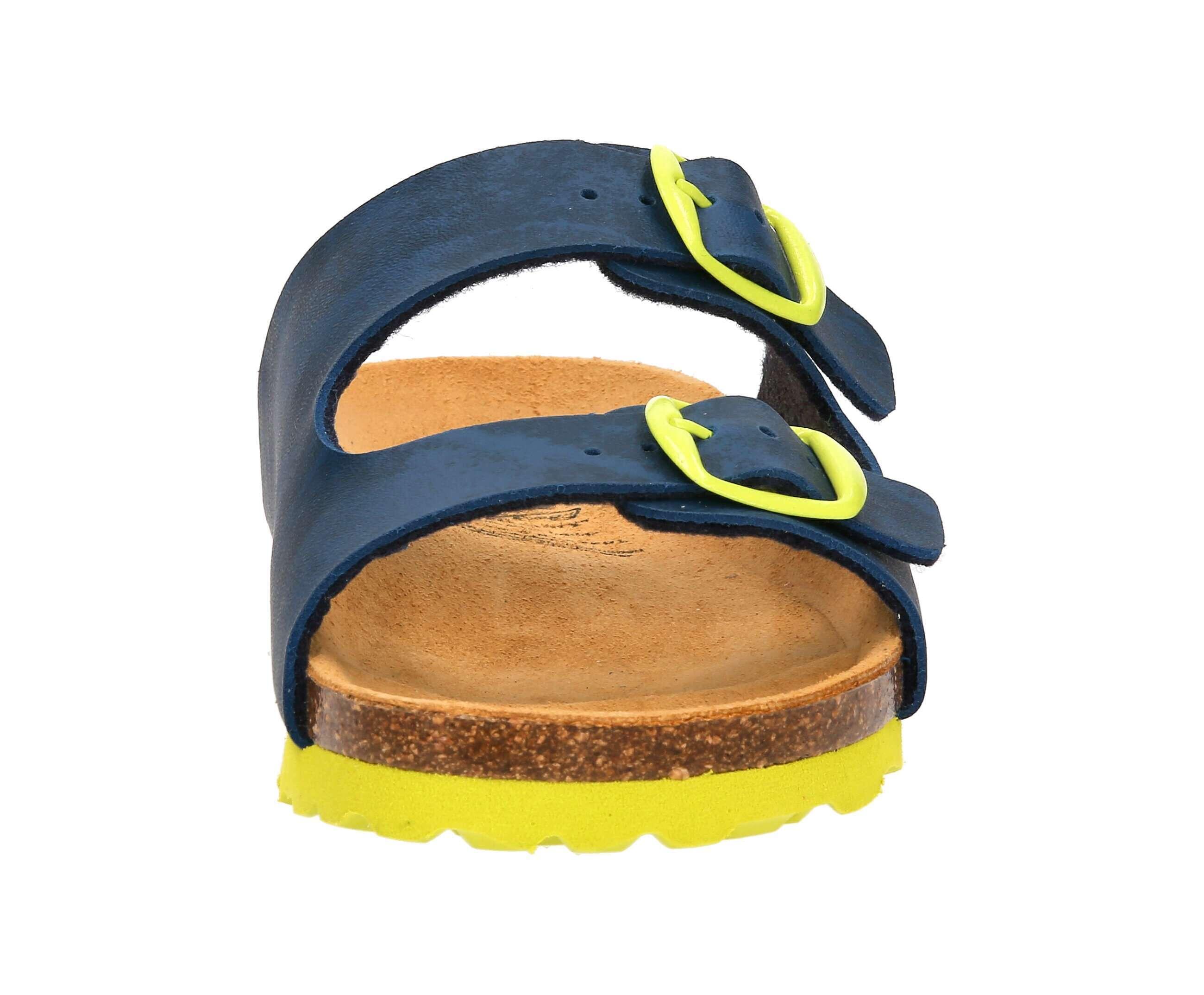 Hausschuh Jungen Schnallen LICO Bioline Kids 3/6