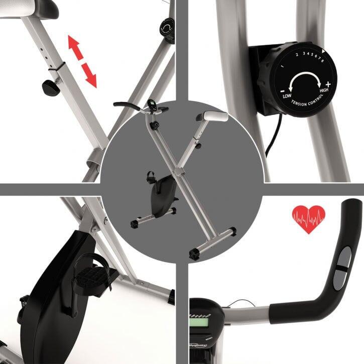 Bicicleta exercitii cu afisaj LCD, Physionics