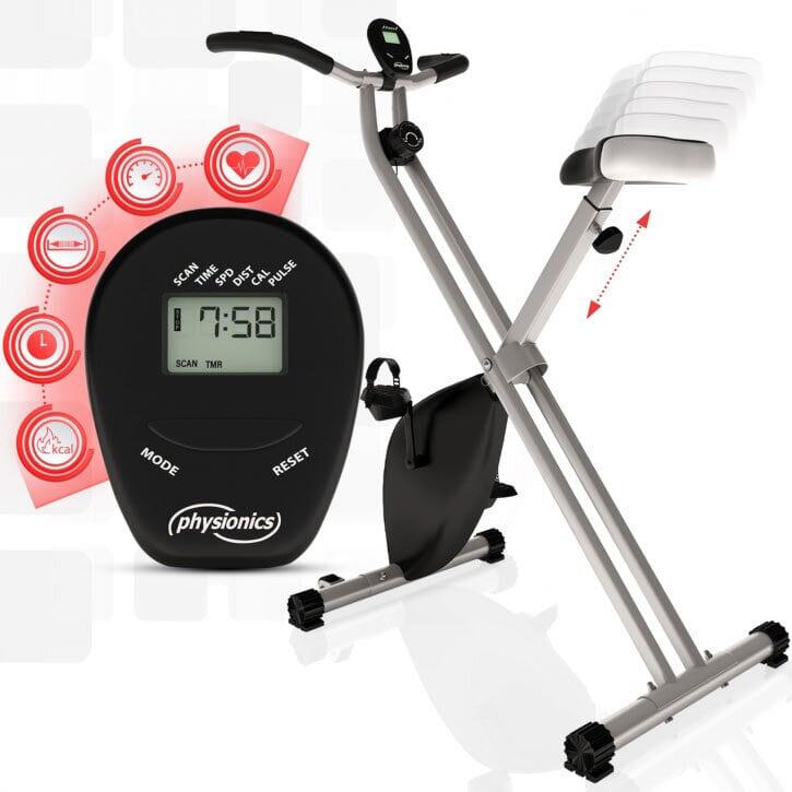 Bicicleta exercitii cu afisaj LCD, Physionics