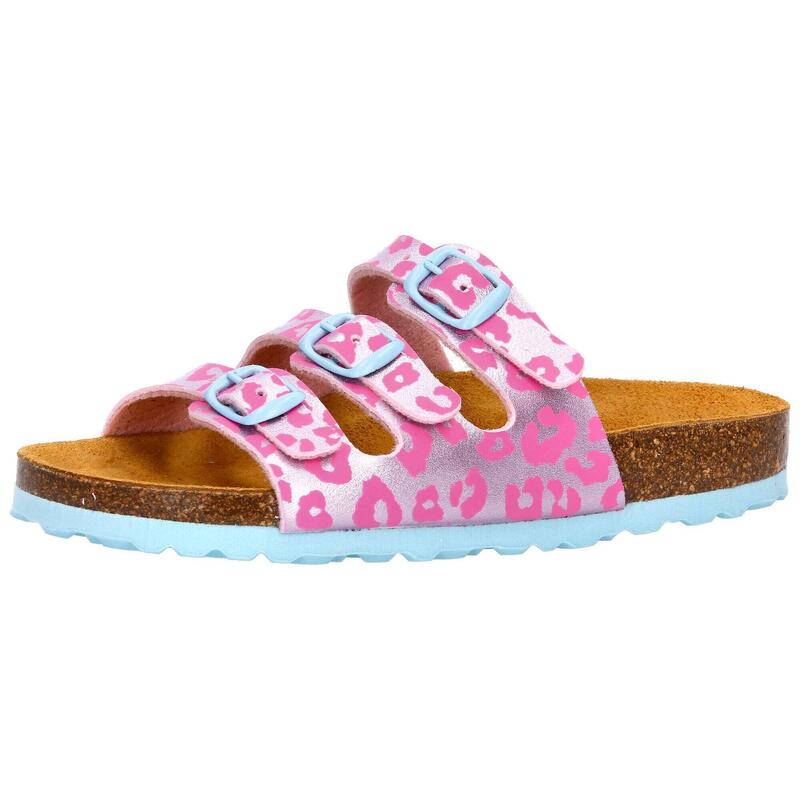 Pantolette rosa Mädchen Pantolette Bioline Kids