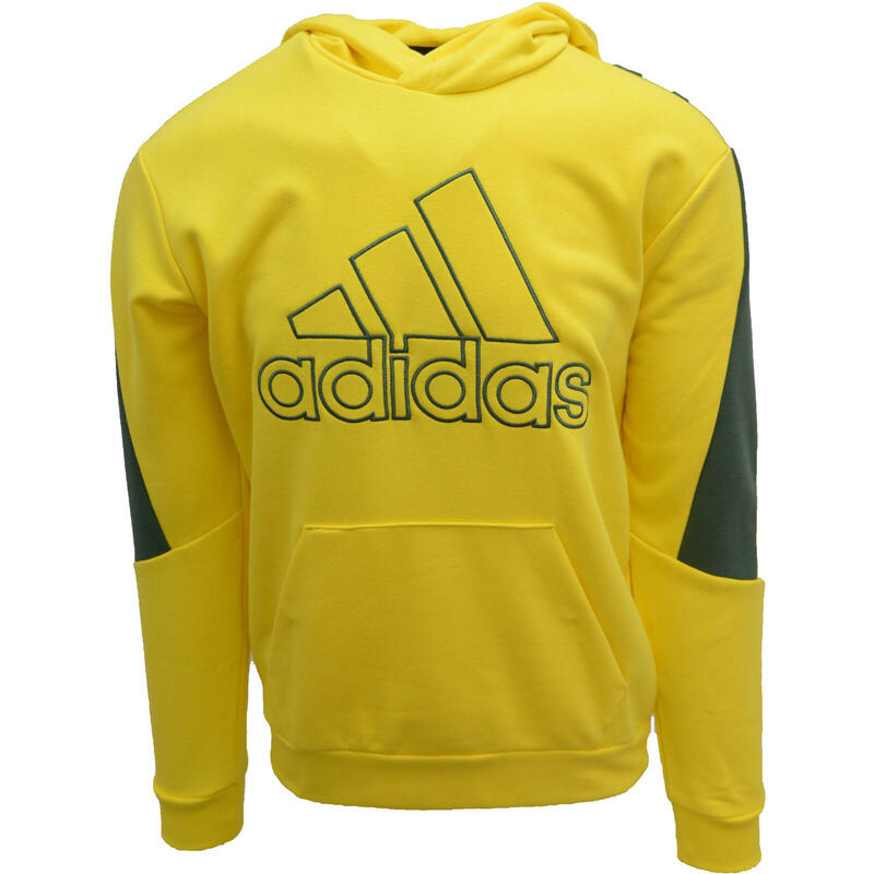 Capot adidas Future Icons Embroidered Badge of Sport, Jaune, Hommes