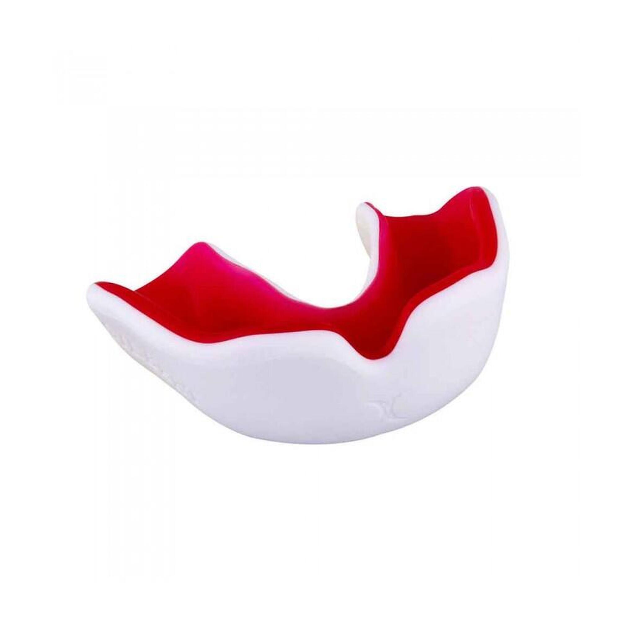 X Gel Plus Mouthguard - White / Red - Adult 1/3