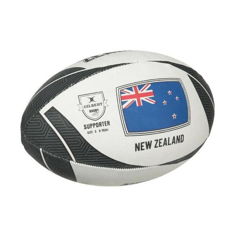 Ballon de Rugby Gilbert Supporter New Zealand