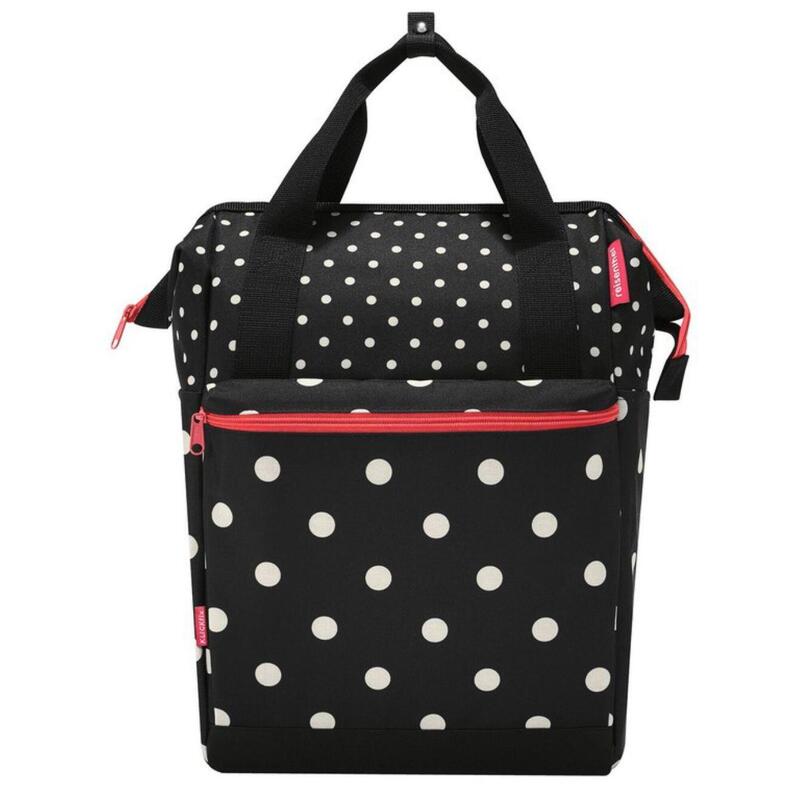 KLICKFIX Gepäckträgertasche ROOMY GT, mixed dots