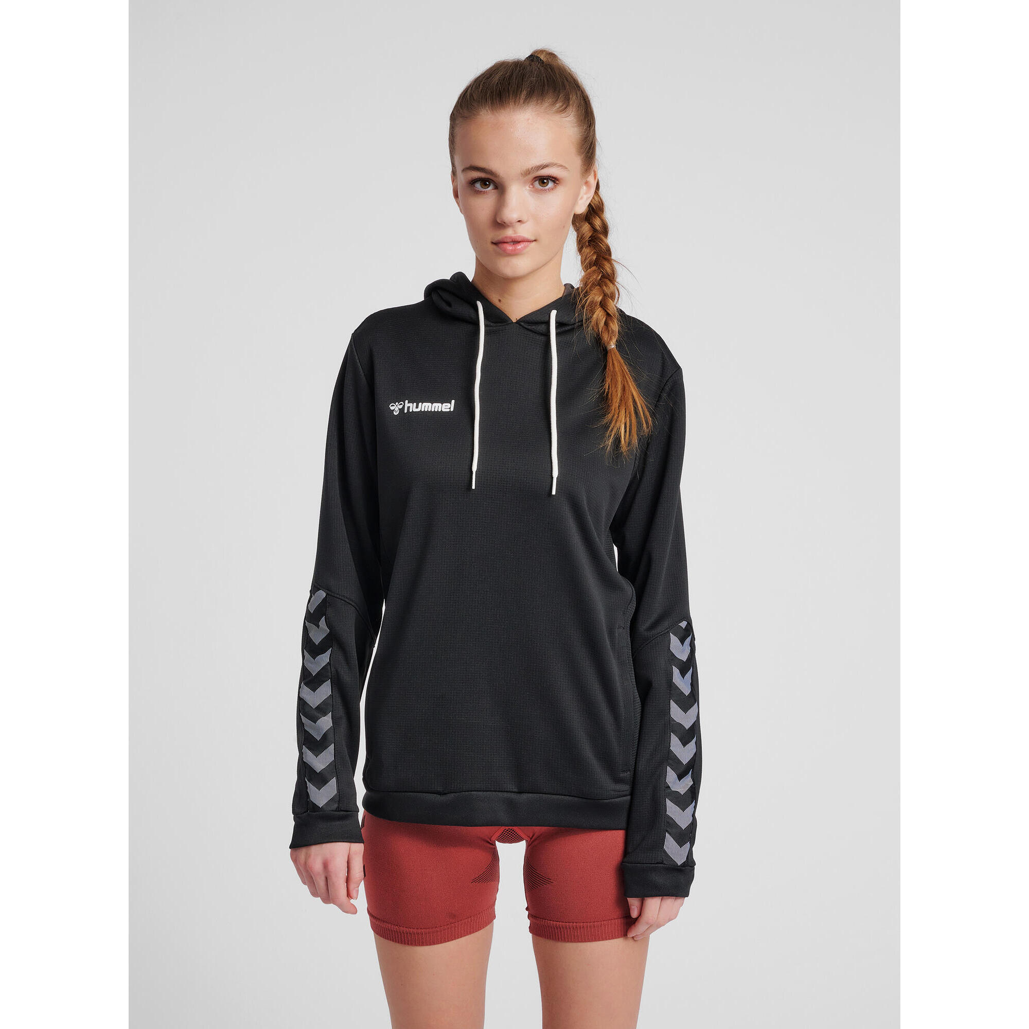 Hummel - Enfiler Chaussure D'Intérieur Hmlauthentic Femme Hummel - Sweat-shirt - Blanc|noir - 36 Xs - Decathlon