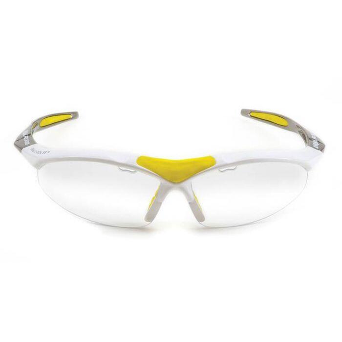 Pro-3000 Unisex Comfort Squash Eye Protection - Yellow / White