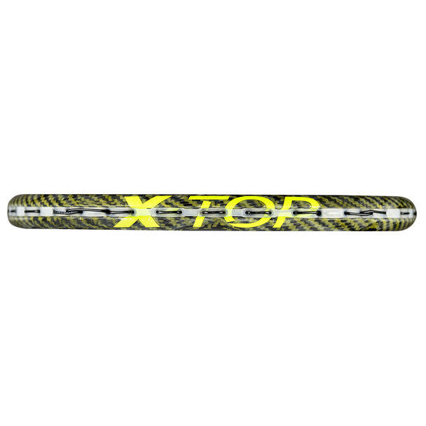Carboflex X Top 125 Unisex Carbon Fiber Squash Racket - White
