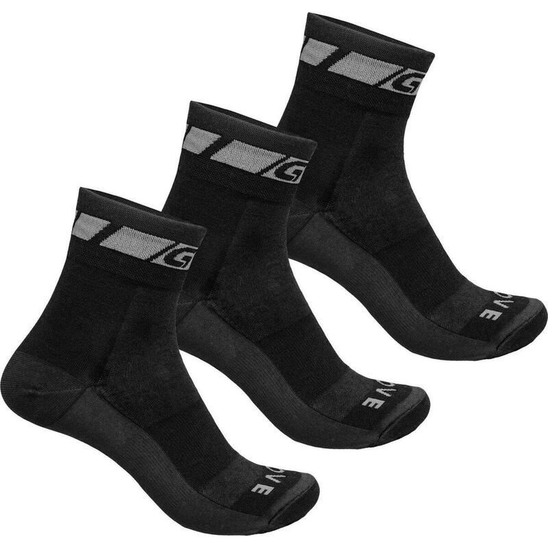 Chaussettes vélo 3-pack Merino Regular Cut Socks