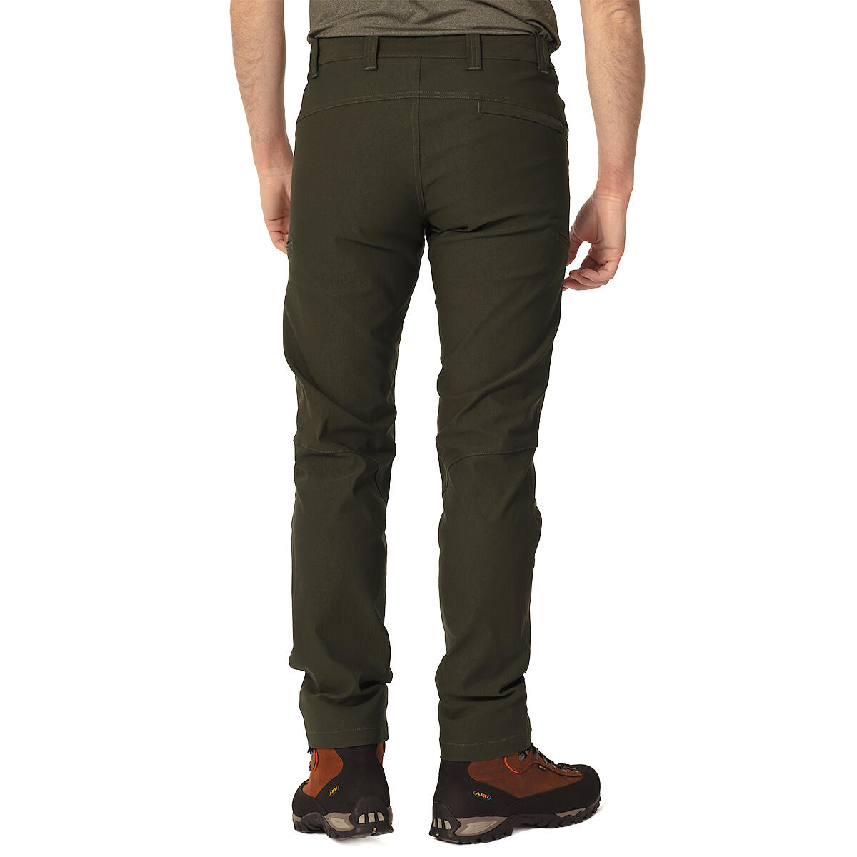 Pantalon de chasse pour hommes Tagart Cramp vert en tissu élastique 5/5