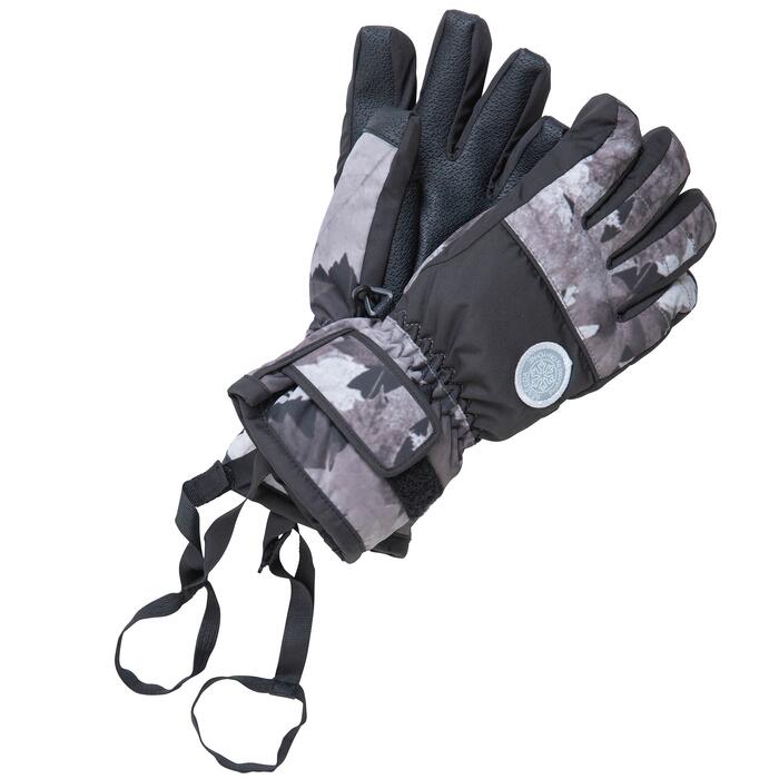 Toddle's Snowboard Waterproof & Windproof Gloves - Grey