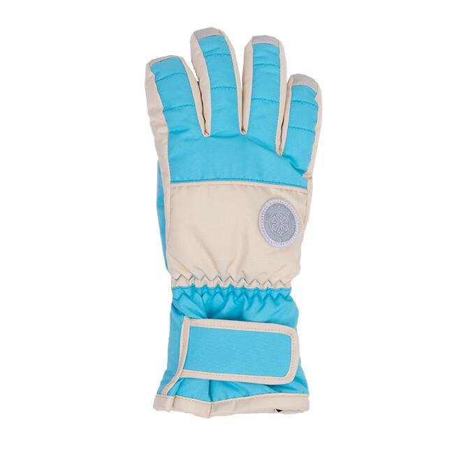 Toddle's Snowboard Waterproof & Windproof Gloves - Light Blue /White
