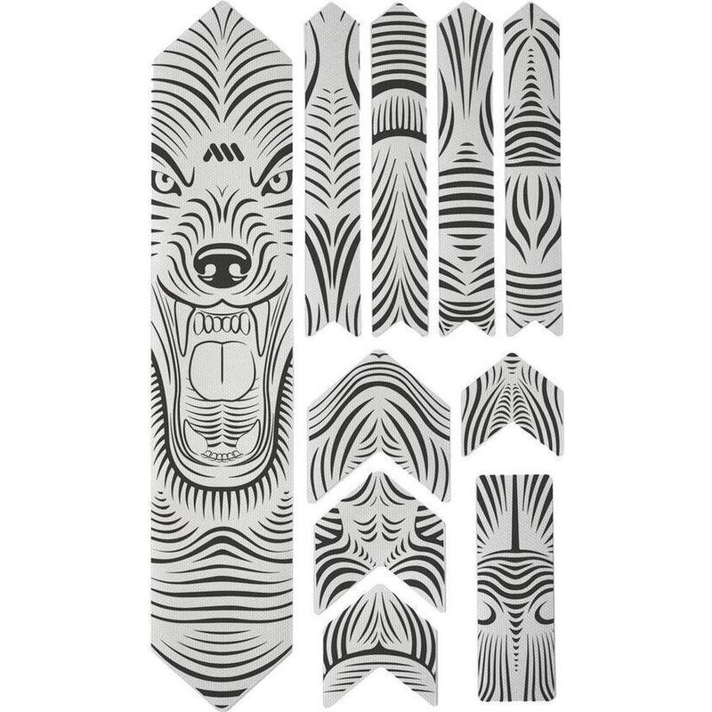 Autocollants de protection du cadre Extra Black Wolf