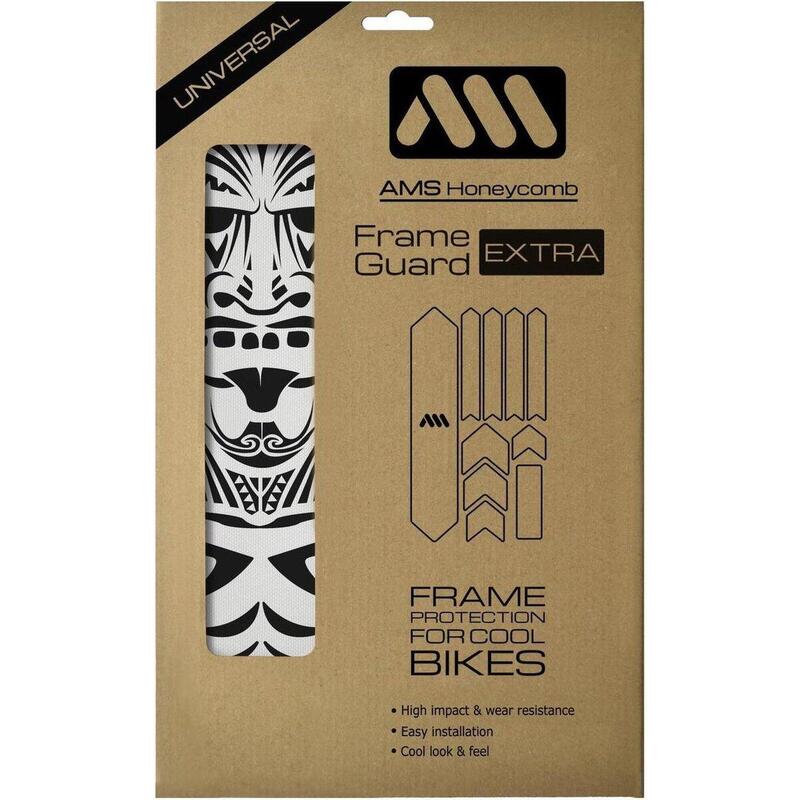 Autocollants de protection du cadre Extra Black Maori