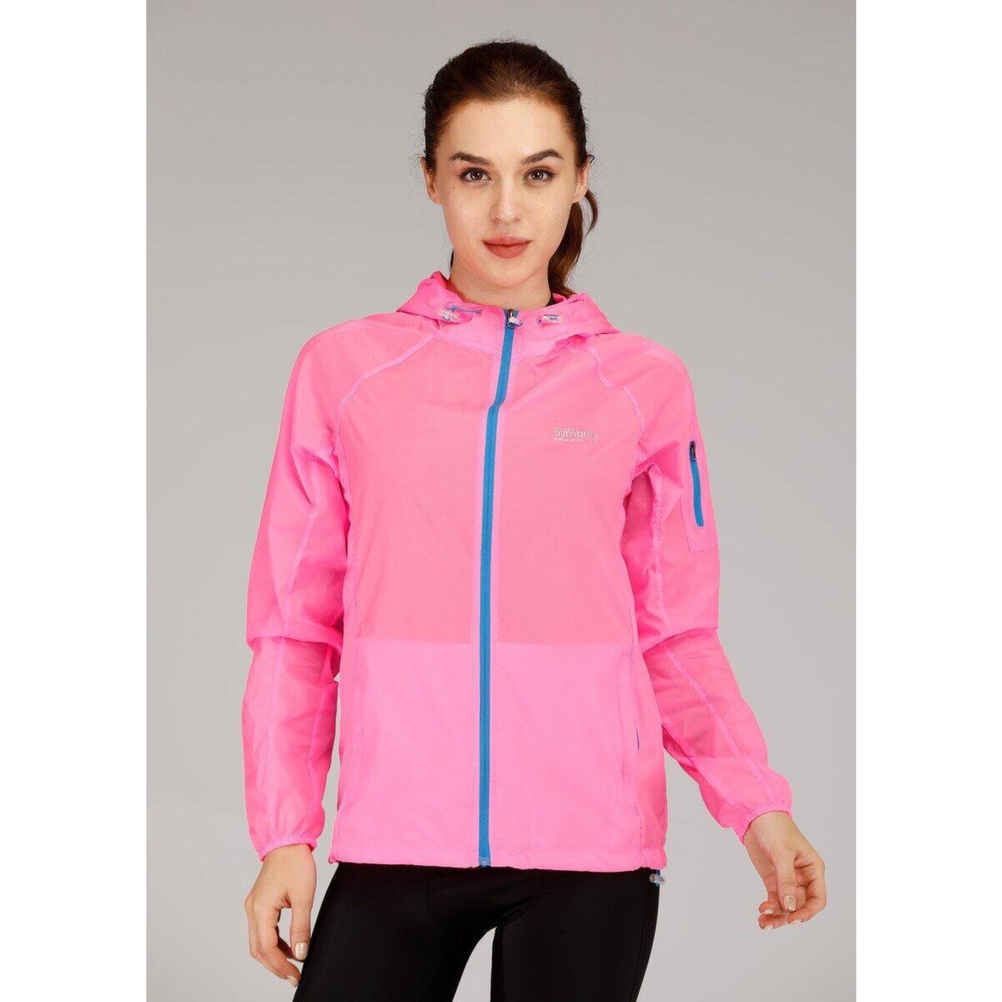 UPF 50 Lightweight Windbreakers Pink